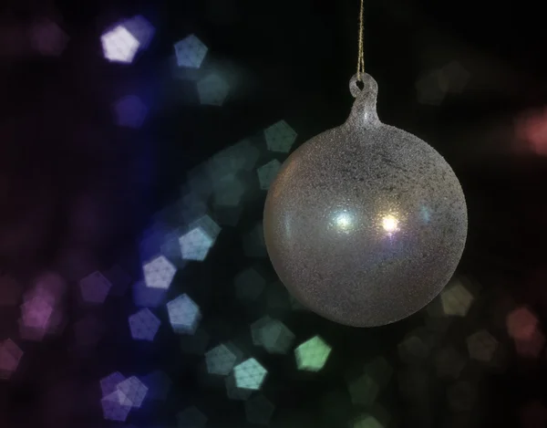 Iriserende Kerstbal — Stockfoto