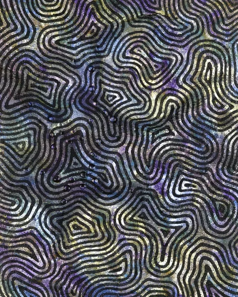 여러 가지 빛깔된의 무지개 빛깔의 선 패턴 — 스톡 사진