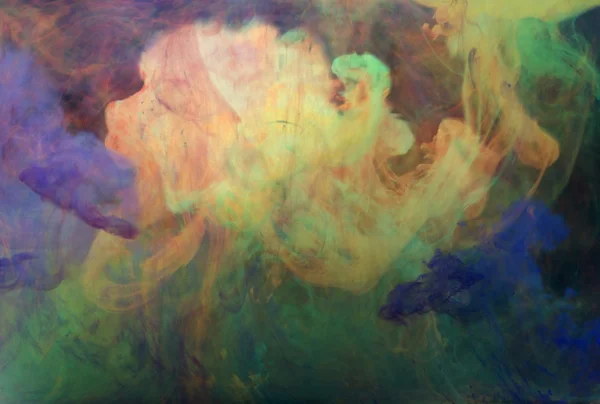 Abstrakte Farbwolken — Stockfoto