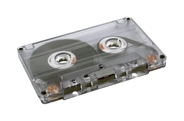 半透明のオーディオ テープ — ストック写真