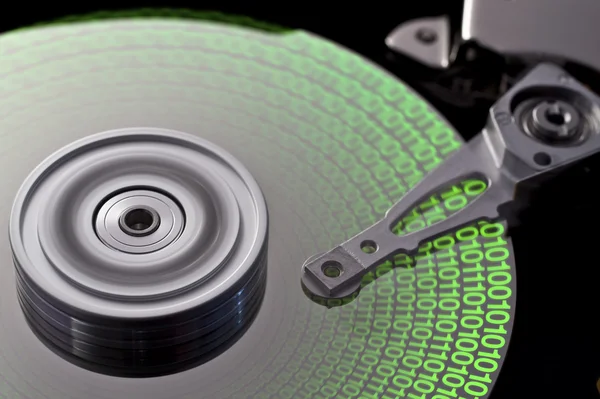 Sabit disk ve sembolik veri — Stok fotoğraf