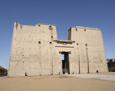 Temple of Edfu in Egypt clipart