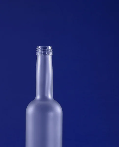 Collo di bottiglia blu — Foto Stock