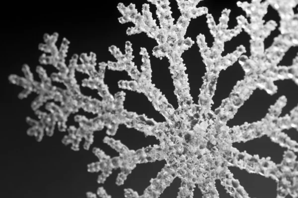 Artificial snowflake — Stock Photo, Image