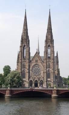 Cathedral in Strasbourg clipart