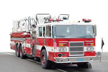 American fire engine clipart