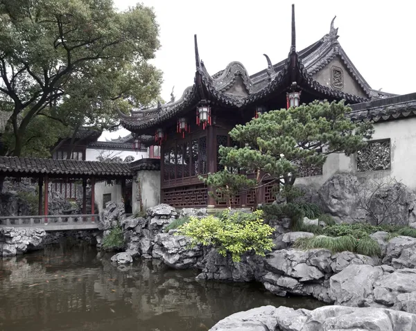 Yuyuan Garden w Szanghaju — Zdjęcie stockowe