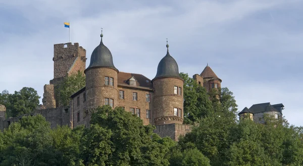Wertheim slott på sommaren — Stockfoto