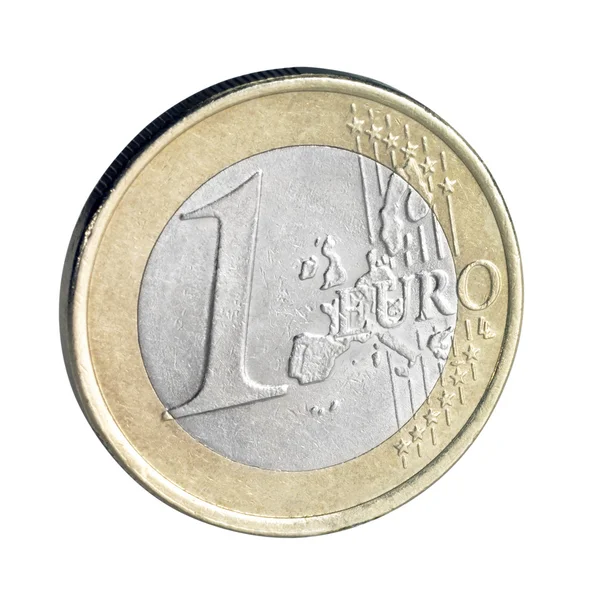 Moeda em euros — Fotografia de Stock