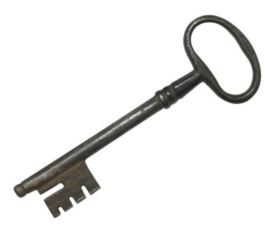 Nostalgic old key clipart