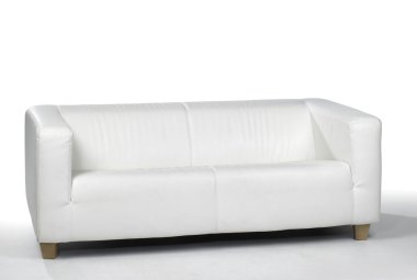 White couch clipart