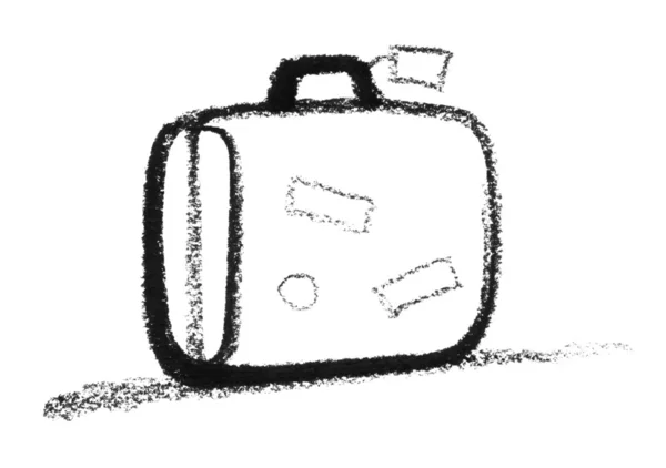 Kabataslak bavul — Stok fotoğraf
