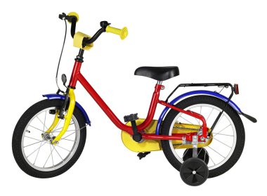 Juvenile bicycle clipart