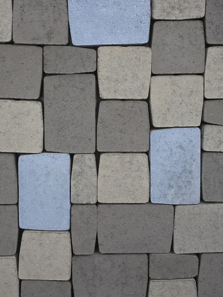 Abstrakt steinmønster i grått og blått – stockfoto