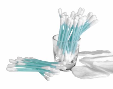 Cotton swabs clipart