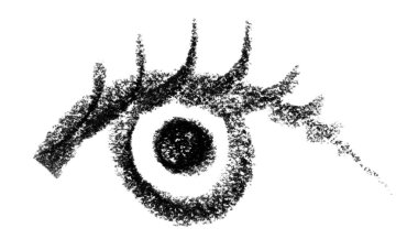 Eye sketch clipart