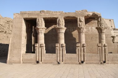 Around Edfu Temple of Horus clipart