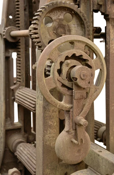 Rezavý stroj detail — Stock fotografie