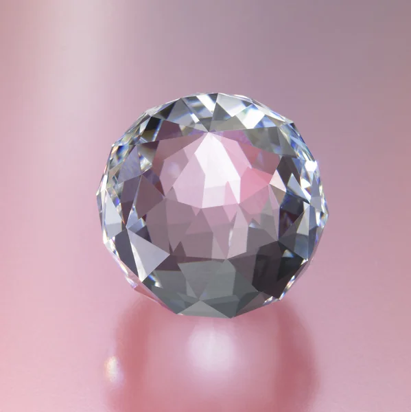Abstract diamond sphere — Stock Photo, Image
