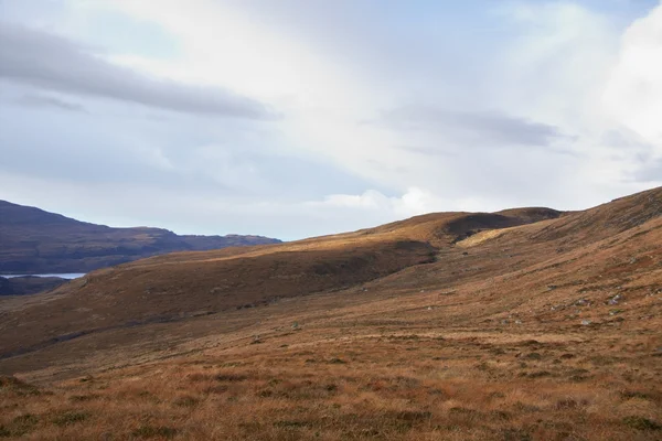 Stac pollaidh yakınlarında pastoral manzara — Stok fotoğraf