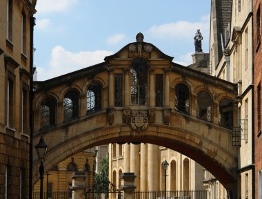 Bridge of Sights in Oxford clipart