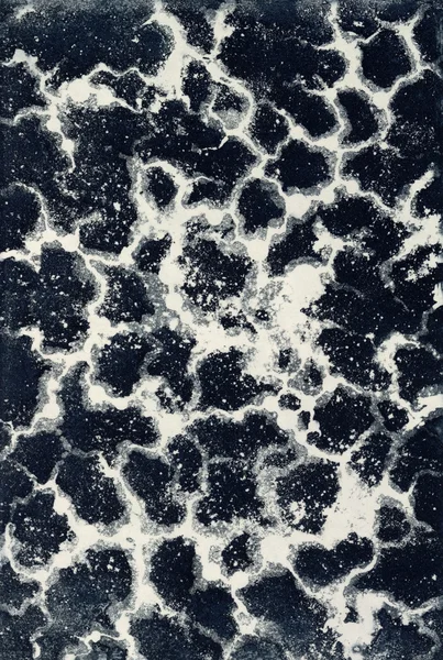 抽象的な暗い青エッチング — ストック写真