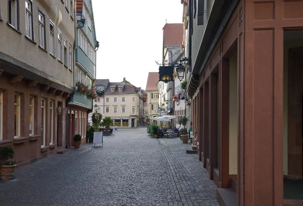 Wertheim staré město město zobrazení — Stock fotografie