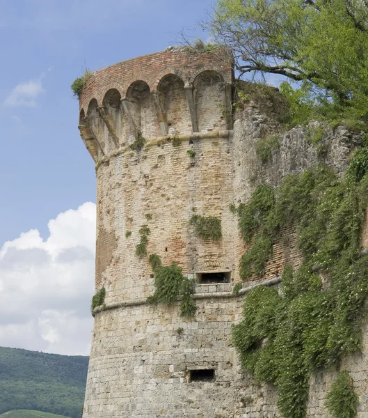San gimignano şehir duvar — Stok fotoğraf