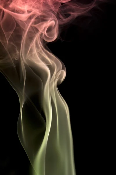 Vícebarevné kouř — Stock fotografie