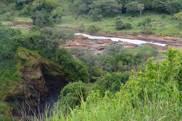 Em torno de Murchison Falls em Uganda — Fotografia de Stock