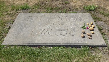 Grave of Frederick the Great clipart