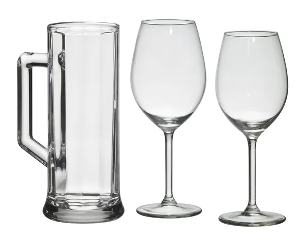 Набор стаканов для питья — стоковое фото