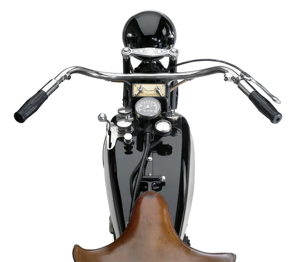 Ностальгический мотоцикл — стоковое фото