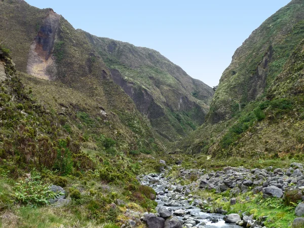 Klippiga landskap på Azorerna — Stockfoto