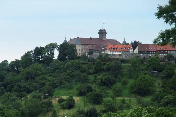 Waldenburg med slott — Stockfoto