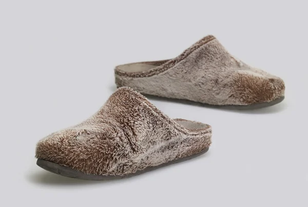 Pantofle Fluffy — Stock fotografie