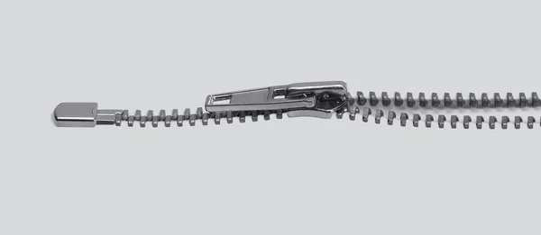 Zipper sideways — Stock Photo, Image