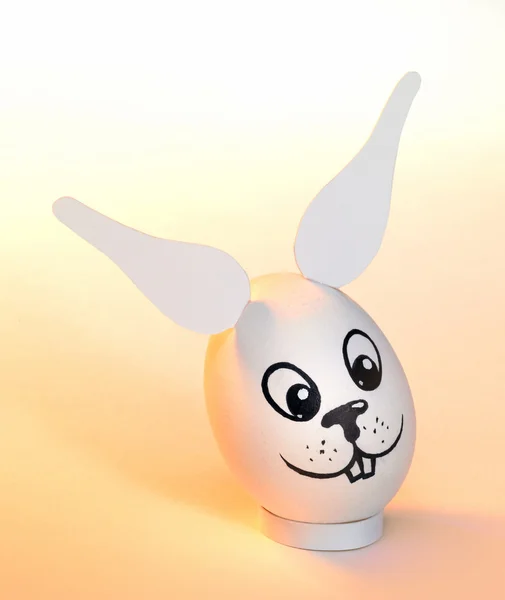 Huevo macho de conejo de Pascua — Foto de Stock