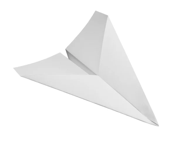 白い紙飛行機 — ストック写真