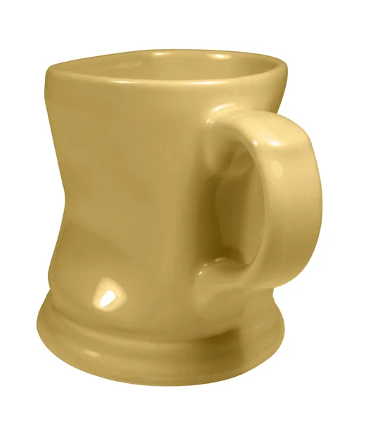 Dented κίτρινο Κύπελλο — Φωτογραφία Αρχείου