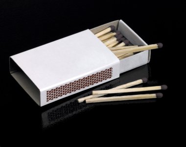 Pack of matches clipart