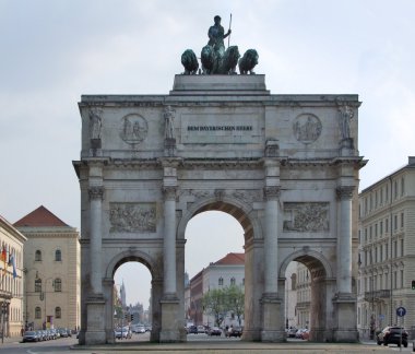 Siegestor in Munich clipart