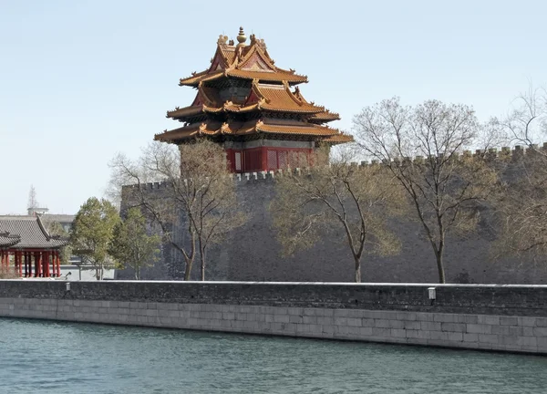 Вокруг Запретного города в Пекине — стоковое фото