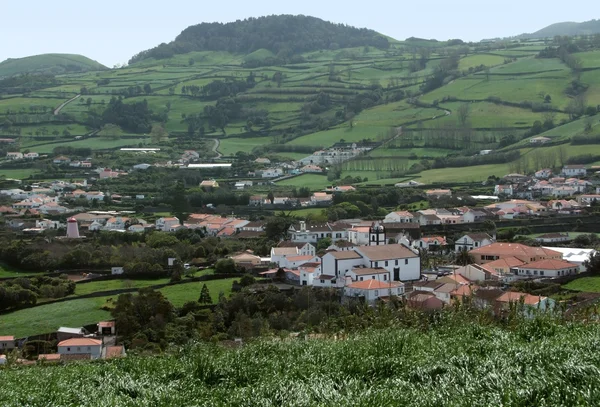 Bosättningen landskap på Azorerna — Stockfoto