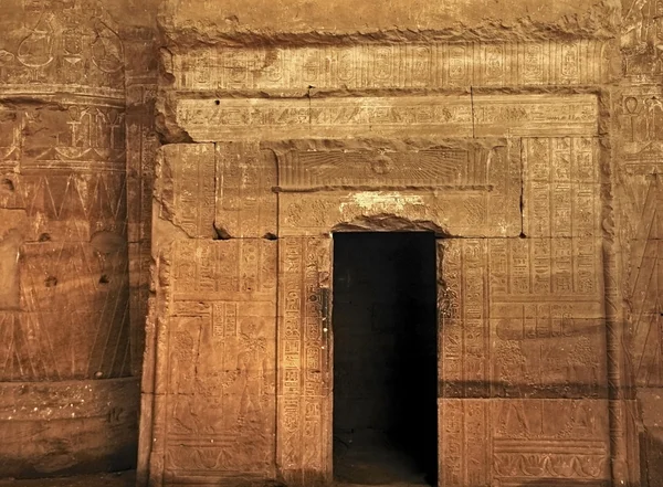Templet i edfu i Egypten — Stockfoto