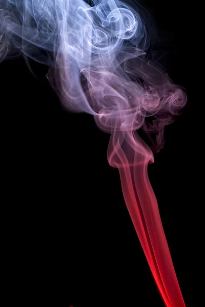 Wielobarwny dymu — Zdjęcie stockowe