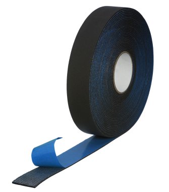 Adhesive rubber tape roll clipart