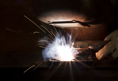 Welding scenery clipart