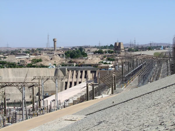 Generating plant in Aswan — Stock Photo, Image
