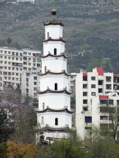 Pagoda på fengdu county — Stockfoto